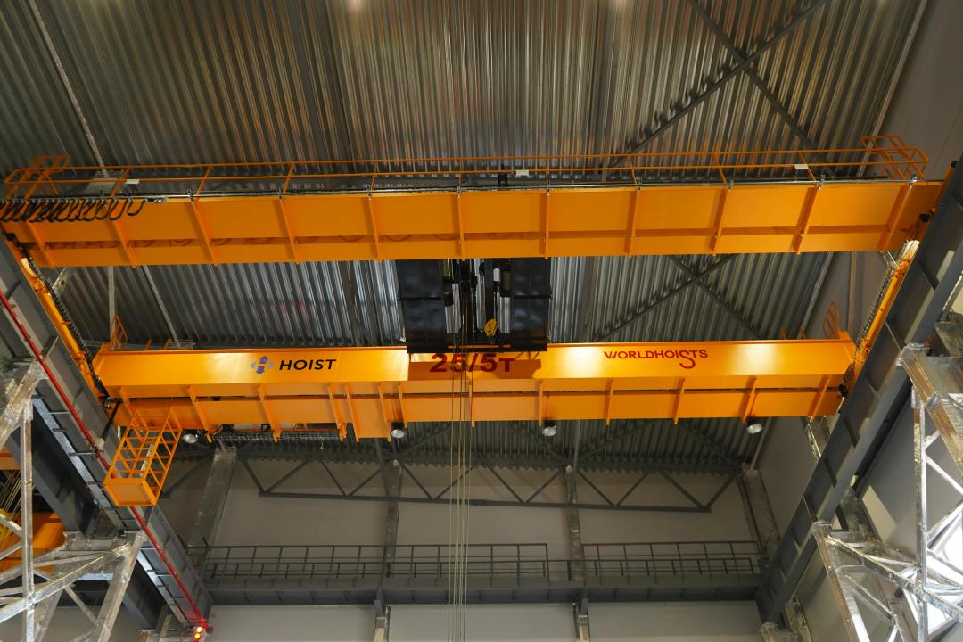 Как краны WORLDHOISTS помогают ООО НПФ «Энтехмаш» создавать турбины будущего