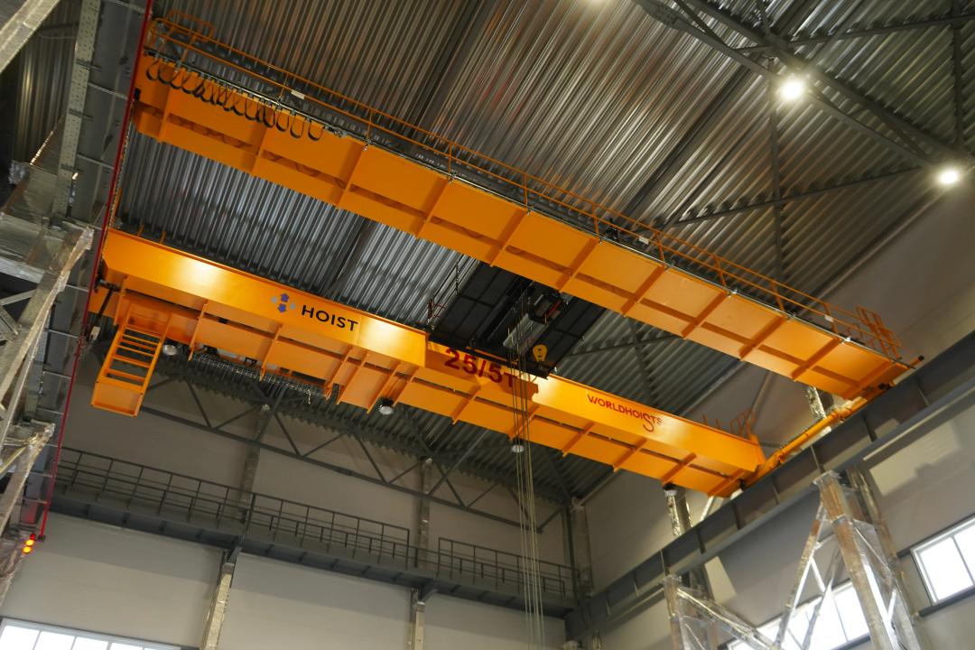 Как краны WORLDHOISTS помогают ООО НПФ «Энтехмаш» создавать турбины будущего
