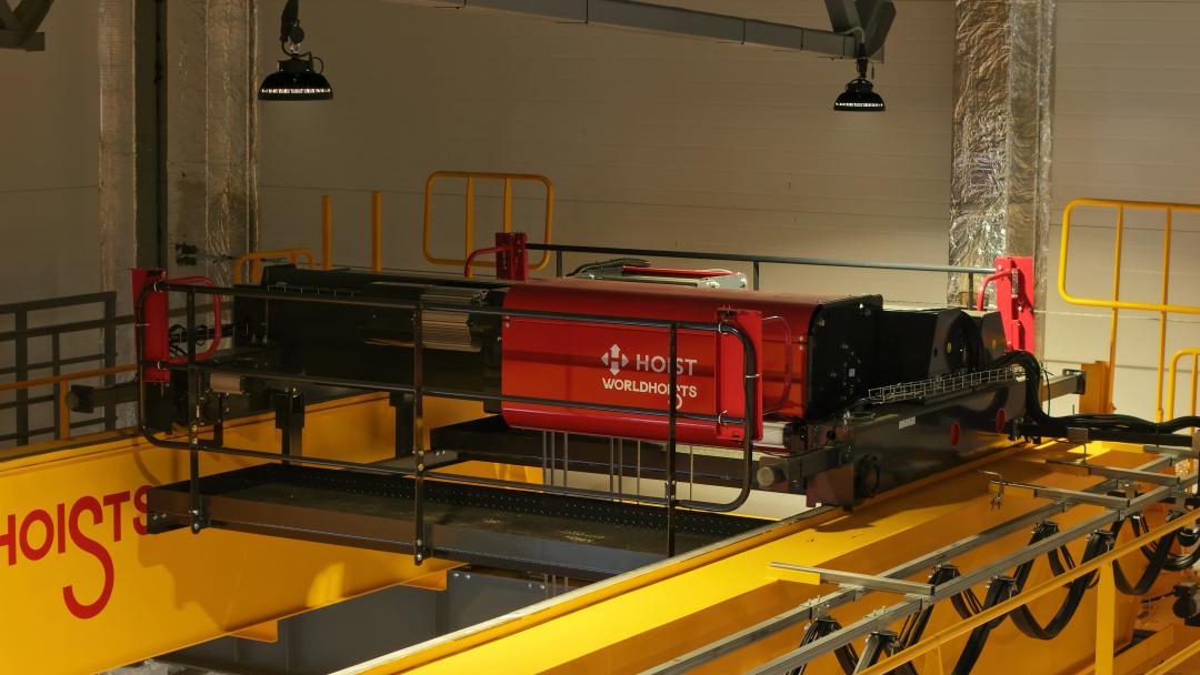 Как краны WORLDHOISTS помогают ООО НПФ «Энтехмаш» создавать турбины будущего